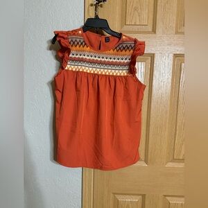 Shein Blouse - beautiful colors - Size Large